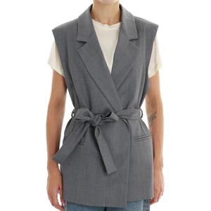 GILET GESSATO VICOLO GRIGIO